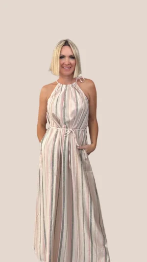 Maxi Dresses|Mos Mosh>Mos Mosh Adene Lino Dress