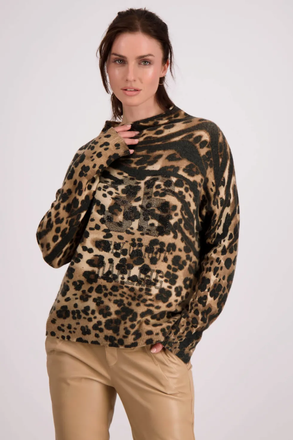 animal-mix-jumper-mXyIgLvU-1.webp Knitwear|Monari>Monari Animal Mix Jumper