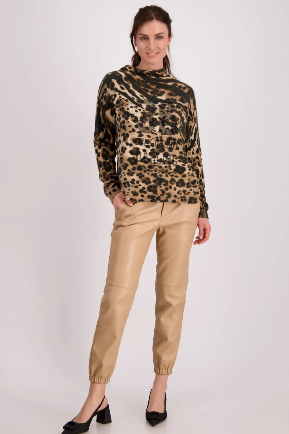 animal-mix-jumper-mXyIgLvU-2.webp Knitwear|Monari>Monari Animal Mix Jumper