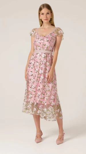 Midi Dresses|Sacha Drake>Sacha Drake Anna's Hummingbird Dress