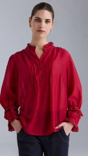 Shirts Edit|Lania The Label>Lania Ava Shirt - Chilli