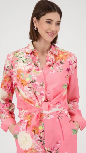 New Arrivals|Blouses>Monari Bermuda Floral Blouse