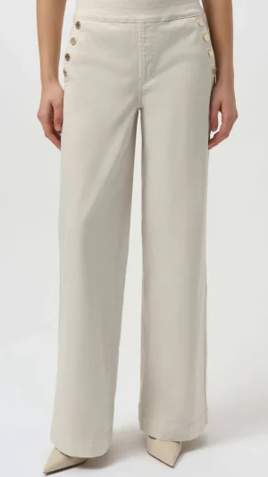 Pants Edit|Jeans>Joseph Ribkoff Best Bookers Classic Wide Leg Pull-On Jeans - Birch 254919