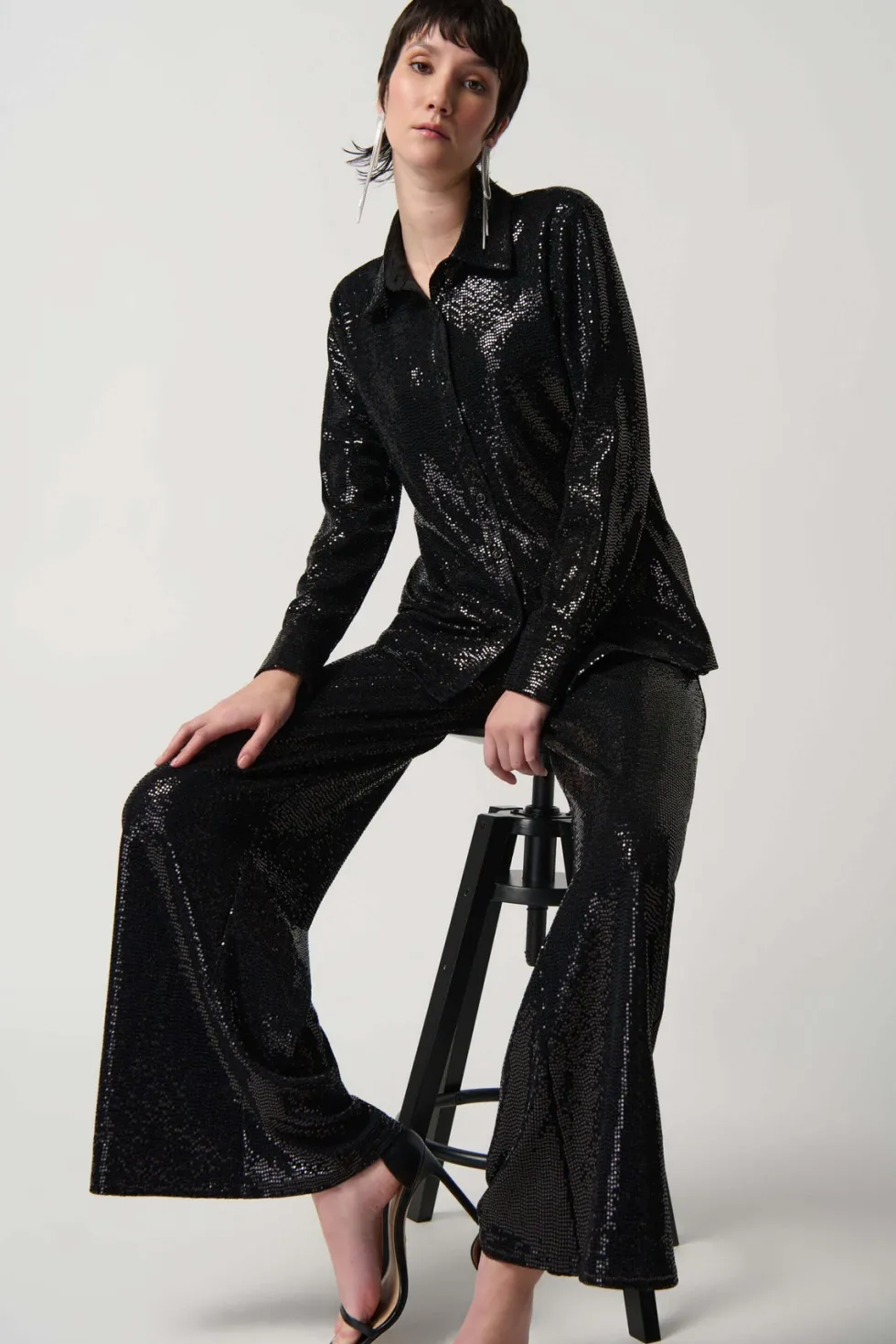 bright-nights-button-down-blou-zKvdMpKh-1.webp Blouses|Joseph Ribkoff>Joseph Ribkoff Bright Nights Button Down Blouse 234091 Size 16