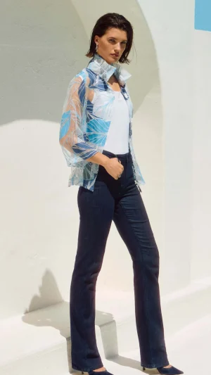 Pants Edit|Jeans>Joseph Ribkoff Brooke Classic Bootcut Stretch Jeans - Dark Denim 251967F25