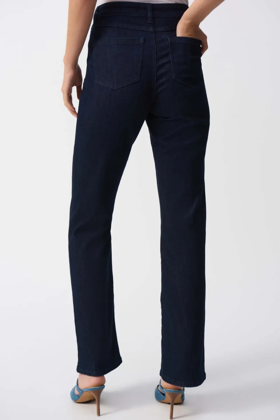 brooke-classic-bootcut-stretch-uajERUwt-2.webp Pants Edit|Jeans>Joseph Ribkoff Brooke Classic Bootcut Stretch Jeans - Dark Denim 251967F25