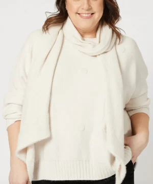 Knitwear|Gordon Smith>Gordon Smith Brooke Spot Knit With Scarf