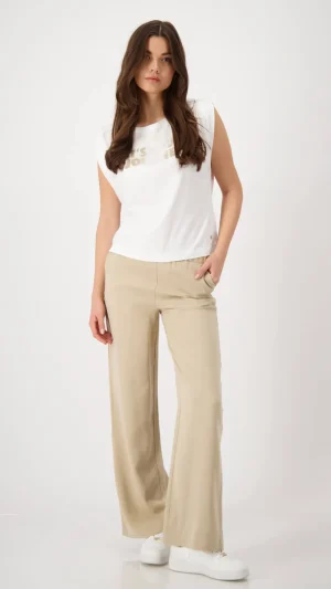 Pants Edit|Dress Pants>Monari Camel Pull on Pants