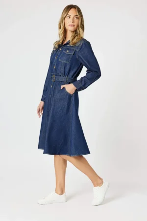 Maxi Dresses|Knee Length Dresses>Gordon Smith Cape Town Denim Dress