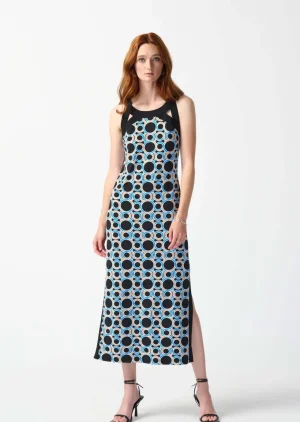 Maxi Dresses|Joseph Ribkoff>Joseph Ribkoff Casablanca Geomteric Print Maxi Dress 242080