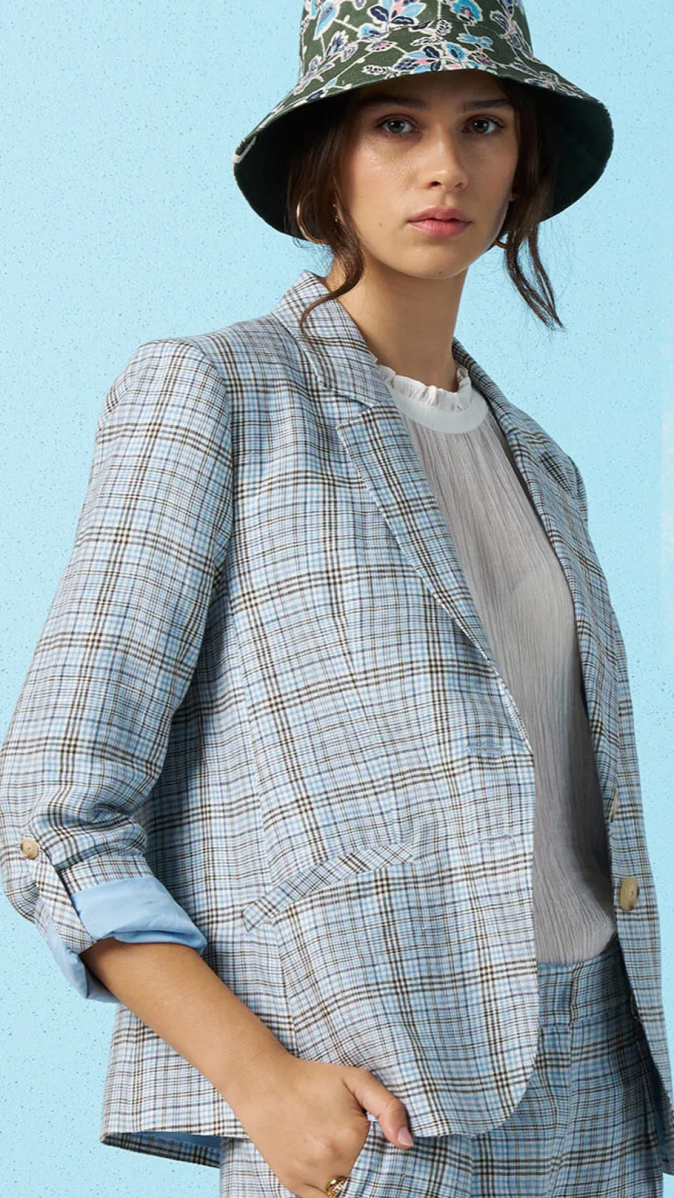 checked-in-blazer-QpQjHQMv-0.webp Jackets|Suits & Matching>Madly Sweetly Checked In Blazer