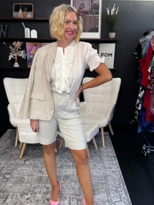 Shorts|Lania The Label>Lania Chelsea Short - Natural