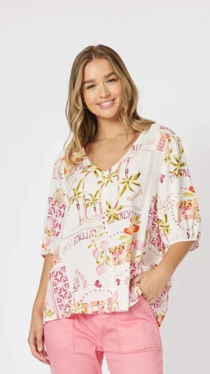 Pants Edit|Tops>Threadz Ciao Bella Top Size 12