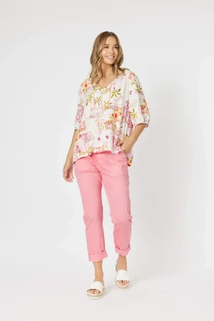 Pants Edit|Tops>Threadz Ciao Bella Top Size 12