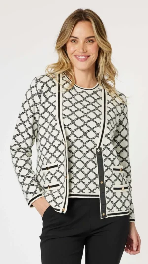 Knitwear|Gordon Smith>Gordon Smith Clover Cardigan