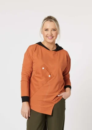 Tops|Tops>Clarity Coco Angle Hem Top