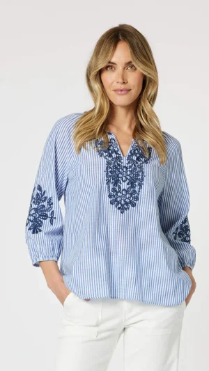 Tops|Tops>Gordon Smith Cottesloe Stripe Top