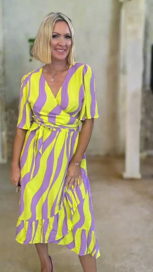 Midi Dresses|Lucky Lasts>POM Amsterdam Desert Heat Dress Au12