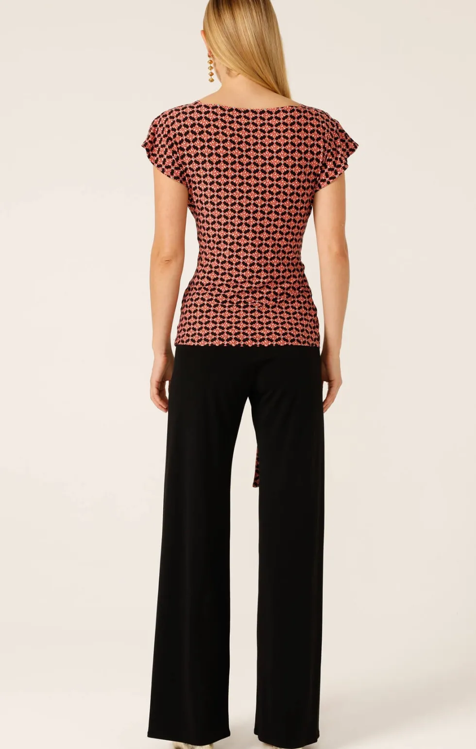 diamond-reversable-tie-top-c-SwiKgSKo-2.webp Tops|Tops>Sacha Drake Diamond Reversable Tie Top - Coral Size 8