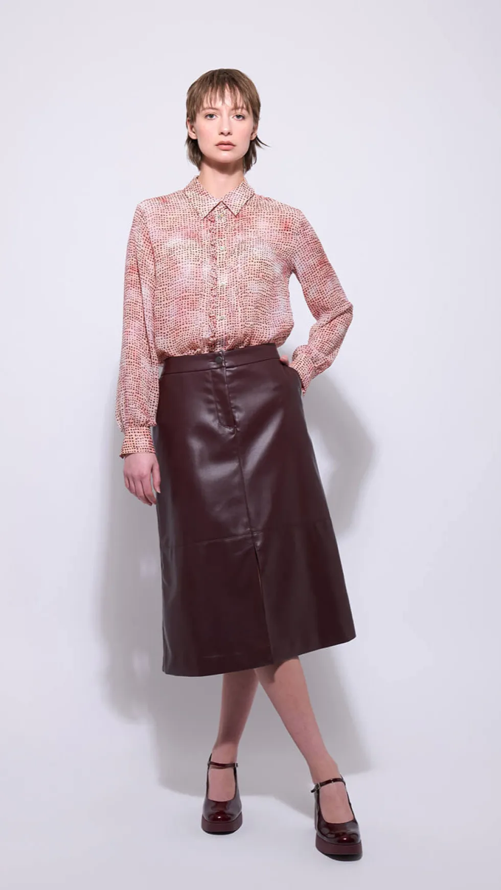 dotty-shirt-melba-spot-UKXmARPz-0.webp Shirts Edit|Neris>Neris Dotty Shirt - Melba Spot