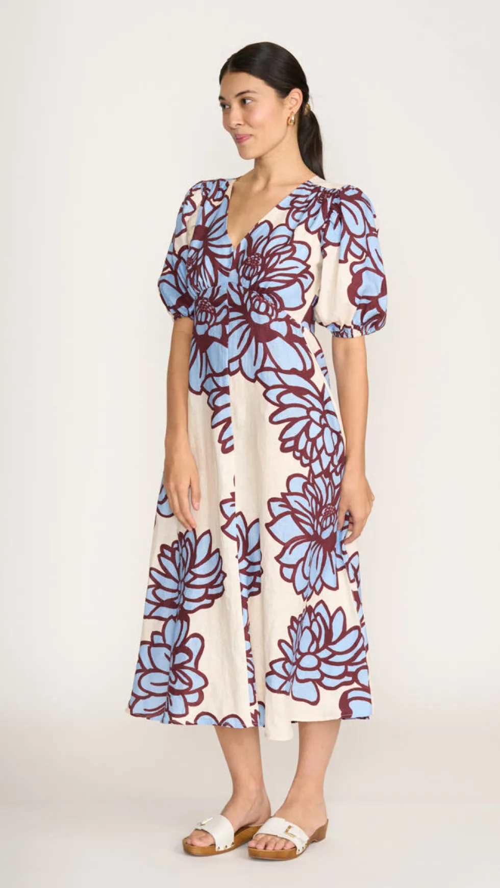 empire-ly-yours-dress-bloom-QNhSyqQP-0.webp FOIL|Midi Dresses>Foil Empire-ly Yours Dress - Bloom