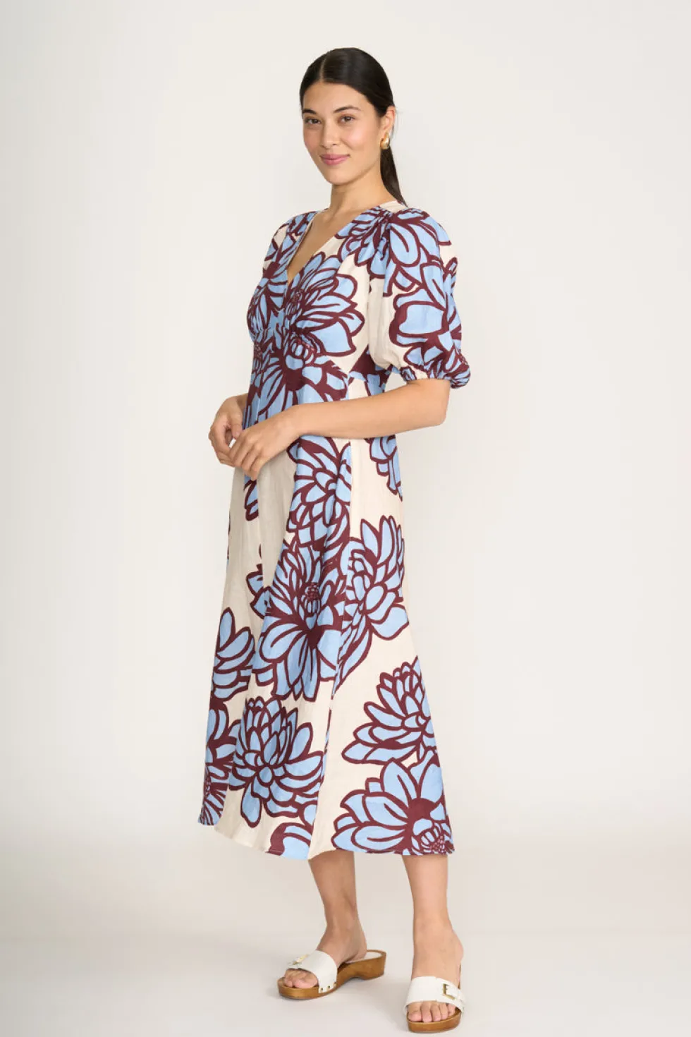 empire-ly-yours-dress-bloom-QNhSyqQP-1.webp FOIL|Midi Dresses>Foil Empire-ly Yours Dress - Bloom