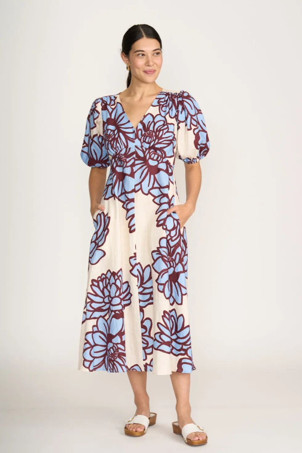 empire-ly-yours-dress-bloom-QNhSyqQP-3.webp FOIL|Midi Dresses>Foil Empire-ly Yours Dress - Bloom