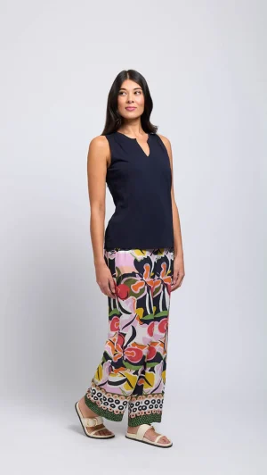 Pants Edit|Dress Pants>Foil Feature Act Pant- Perennial