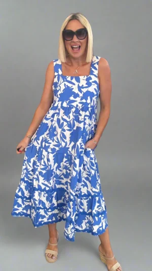 Midi Dresses|Threadz>Threadz Florida Sun Dress Size 10