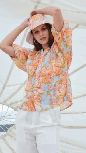 Blouses|Madly Sweetly>Madly Sweetly Frond Of You Blouse