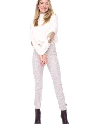 Casual Pants|Up! Pants>Up! Pants Glossy Techno Slim Ankle Pant 67917UP