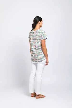 Tops|Tops>Foil Here Comes Summer Tee Size 10