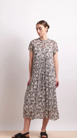 Midi Dresses|Neris>Neris In Print Dress - Petal