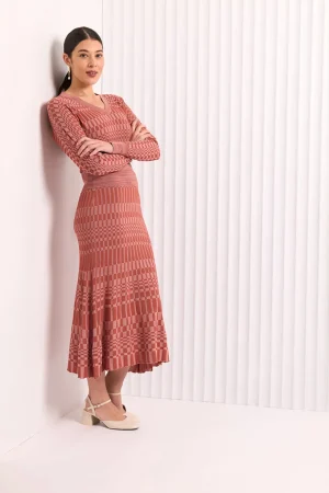 Skirts|FOIL>Foil In The Mix Skirt