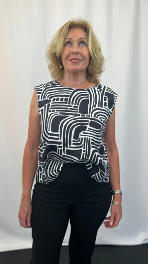 Tops|Tops>Foil It's Only Natural Top - A-mazing Size 8