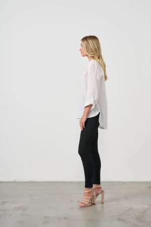 Shirts Edit|Holmes & Fallon>Holmes u0026 Fallon Jacquard Lurex Spot Shirt - White