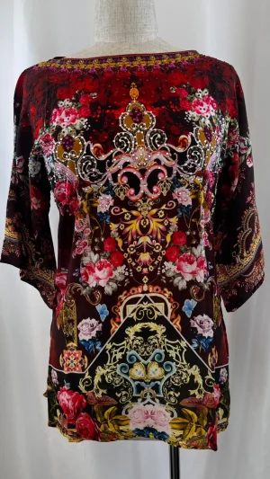 Tops|Tops>Solitaire Jemma Top - Ruby Red Size S