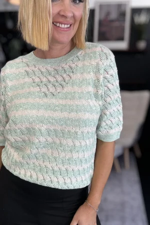 Knitwear|Mos Mosh>Mos Mosh Karin SS Linen Knit