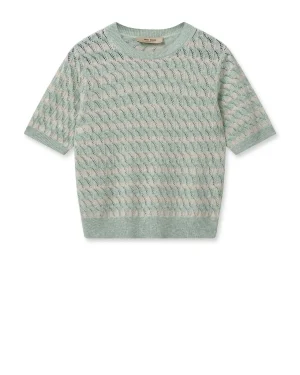 Knitwear|Mos Mosh>Mos Mosh Karin SS Linen Knit