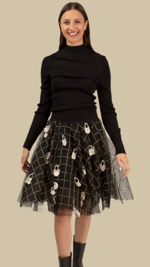Skirts|Trelise Cooper>Trelise Cooper Key To My Heart Skirt - Coop