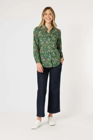 Knitwear|Gordon Smith>Gordon Smith Liberty Shirt  - Khaki