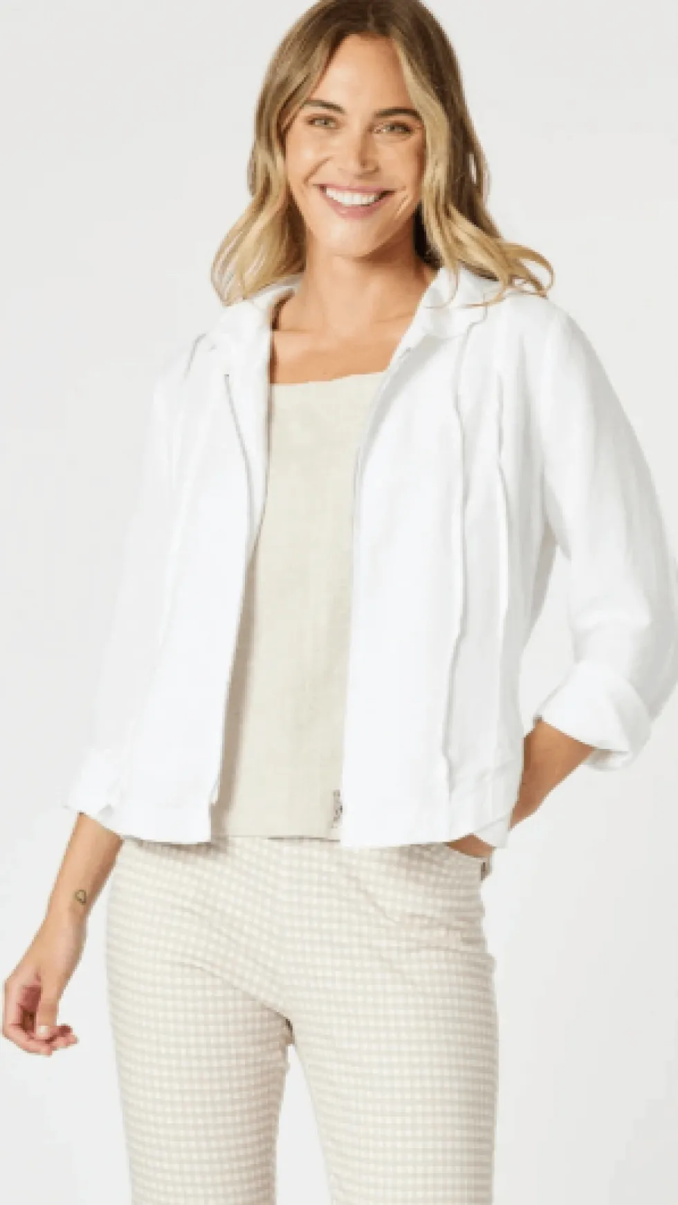 lino-le-marais-jacket-white-NhSsyofD-1.webp Jackets|Gordon Smith>Gordon Smith Lino Le Marais Jacket - White