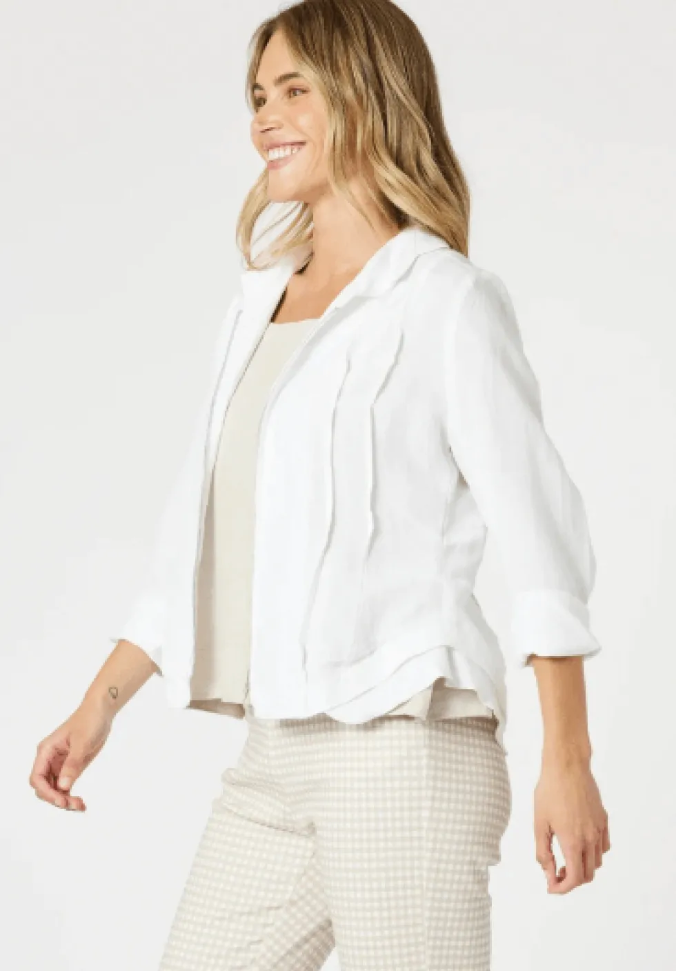 lino-le-marais-jacket-white-NhSsyofD-4.webp Jackets|Gordon Smith>Gordon Smith Lino Le Marais Jacket - White