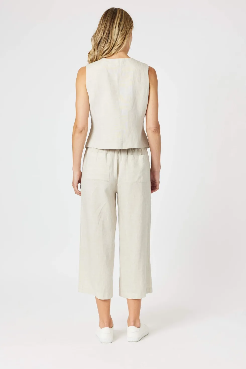 lino-wide-leg-pant-natural-cPWzakMK-3.webp Pants Edit|Casual Pants>Gordon Smith Lino Wide Leg Pant - Natural
