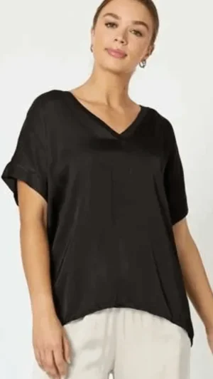 Tops|Tops>Hammock u0026 Vine Louvre Top - Black Size 10