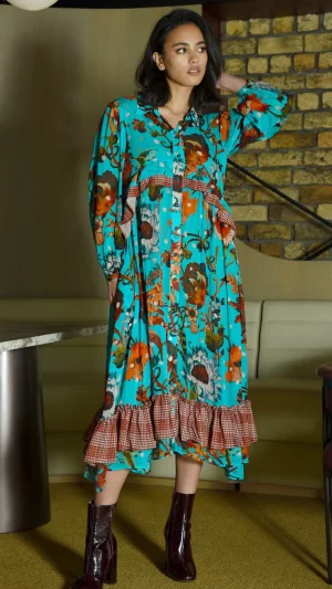 Midi Dresses|Sleeved Dresses>Trelise Cooper Make You Bloom Dress - Cooper