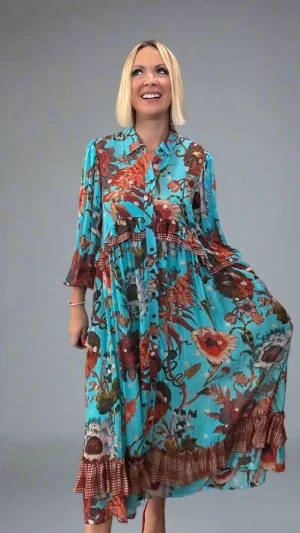 Midi Dresses|Sleeved Dresses>Trelise Cooper Make You Bloom Dress - Cooper
