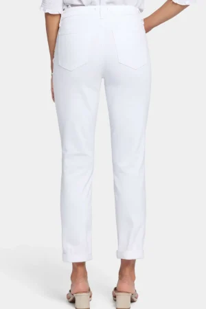 Pants Edit|Jeans>NYDJ Margot Girlfriend Jean - Optic White Au14