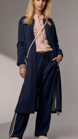 Jackets|Madly Sweetly>Madly Sweetly Matrix Coat - Navy