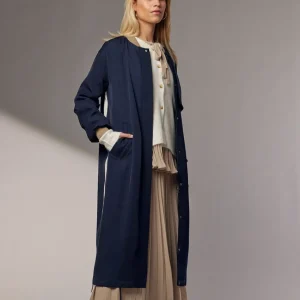 Jackets|Madly Sweetly>Madly Sweetly Matrix Coat - Navy